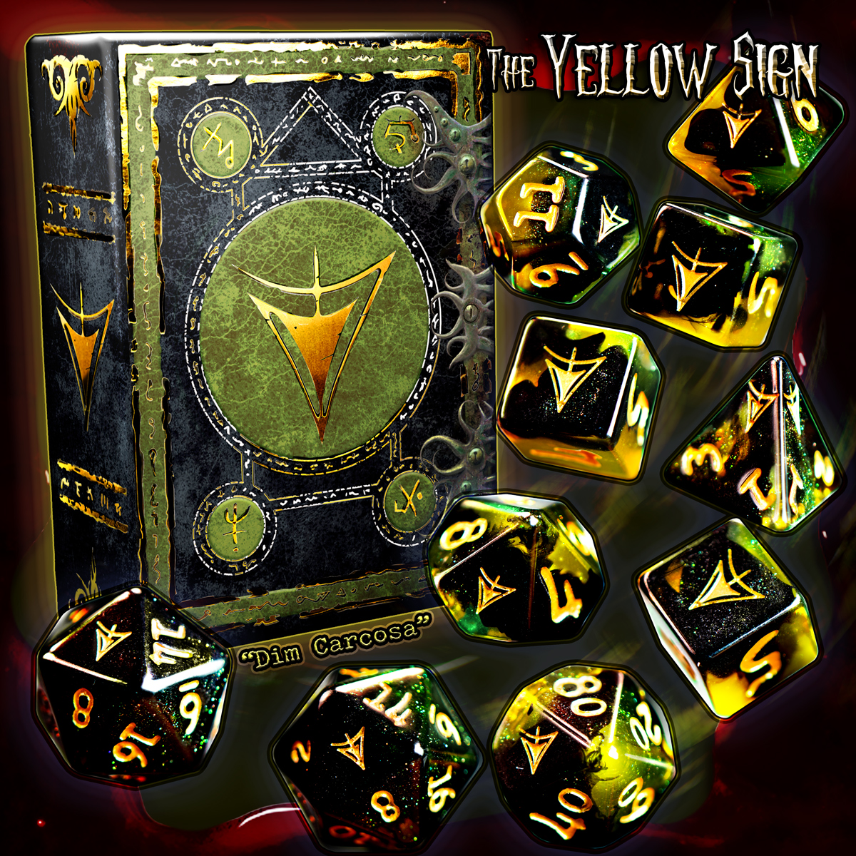 🥶We did it!!! We've UNLOCKED The Yellow Sign: Dim Carcosa! You rock! If you haven't joined us yet, then you had better hurry! Time's almost up. kickstarter.com/projects/infin… #d20 #yellowsign #elderdice #infiniteblack