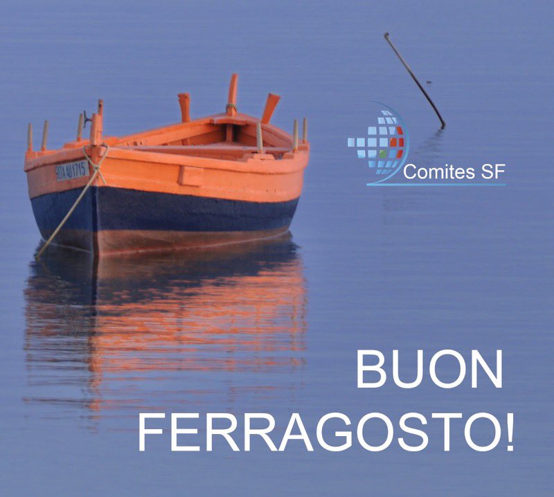COMITESofSanFr1's tweet photo. We wish everyone a joyful Ferragosto! May your August 15th be filled with relaxation, happiness, and coveted summer memories. #summer #ferragosto https://t.co/EfAQfdWpC2