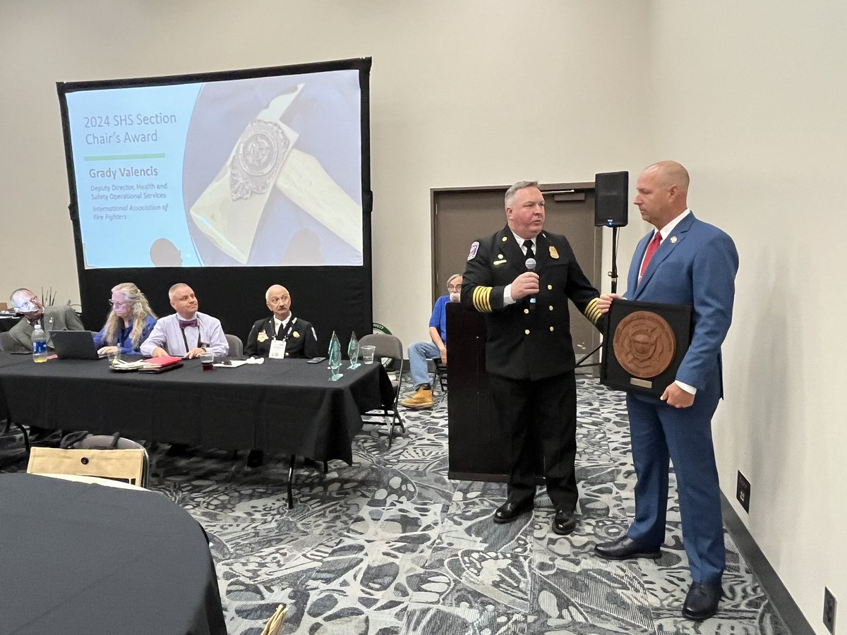 IAFC SHS Section tweet media