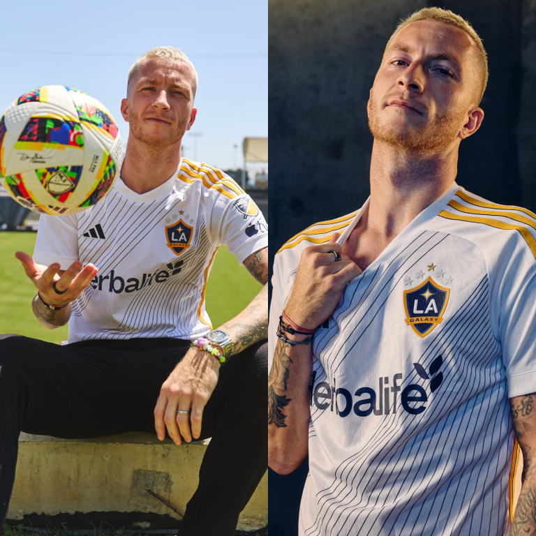 Y después de 12 años, Marco Reus se puso una camiseta diferente a la del Borussia Dortmund. Con ustedes, el FICHAJE ESTELAR de LA Galaxy. El crack alemán ya aterrizó en la MLS. REFUERZO DE LUJO.