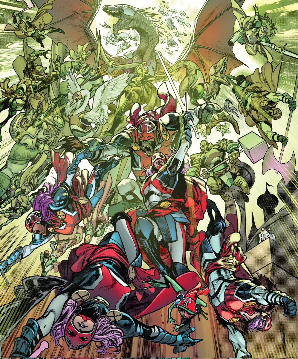 M0NZT4R's tweet photo. Re-reading Excalibur and the Marvel otherworld is so underrated, it has such extensive cosmology and such interesting characters. Captain Britain (both Betsy and Brian) should be A-List Marvel Heroes #Marvel #Xmen #Xspoilers https://t.co/RSrsPFDYC8