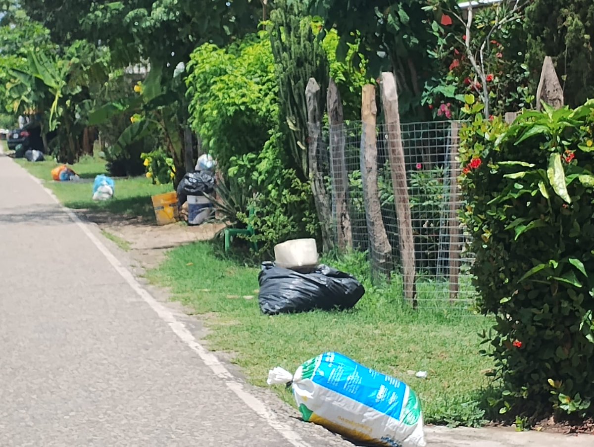 XEVATabasco's tweet image. ➡️ #DenunciaVA | Reportan que desde hace una semana no se recoge la basura en el poblado #Tucta, #Nacajuca; de acuerdo a habitantes, el camión entra a la comunidad pero no se lleva los desechos. Habitantes hacen el llamado urgente al ayuntamiento para que atienda el problema.