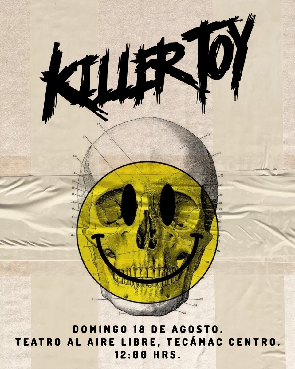 killertoymx's tweet photo. ¡𝙉𝙊𝙎 𝙀𝙎𝙋𝙀𝙍𝘼𝙉 2 𝙎𝙃𝙊𝙒𝙎 𝙀𝙎𝙏𝙀 𝙁𝙄𝙉 𝘿𝙀 𝙎𝙀𝙈𝘼𝙉𝘼!

- 𝗦á𝗯𝗮𝗱𝗼 𝟭𝟳: 𝗠𝗮𝗹𝗮𝗶𝗱ë𝗮 𝗕𝗮𝗿 (𝗠𝗲𝗱𝗲𝗹𝗹í𝗻 𝟭𝟰𝟯 𝗖𝗗𝗠𝗫)
- 𝗗𝗼𝗺𝗶𝗻𝗴𝗼 𝟭𝟴: 𝗧𝗲𝗮𝘁𝗿𝗼 𝗮𝗹 𝗮𝗶𝗿𝗲 𝗹𝗶𝗯𝗿𝗲 (𝗧𝗲𝗰á𝗺𝗮𝗰 𝗖𝗲𝗻𝘁𝗿𝗼)

#RockMexicano #MusicaIndependiente https://t.co/Ykm2043yJG