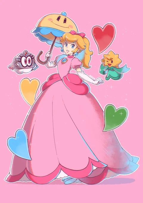 PEACH MONTH - DAY 15  Halfway of the month! For this special day some of the most iconic companions of our Princess are here to celebrate! #PeachMonth_Saiwo