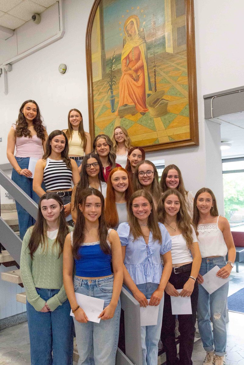 stcatherines247's tweet photo. Just some of the A-level students who achieved a full A*/A profile at A-level #excellence #sacredhearteducation https://t.co/qglR0Ef1IS