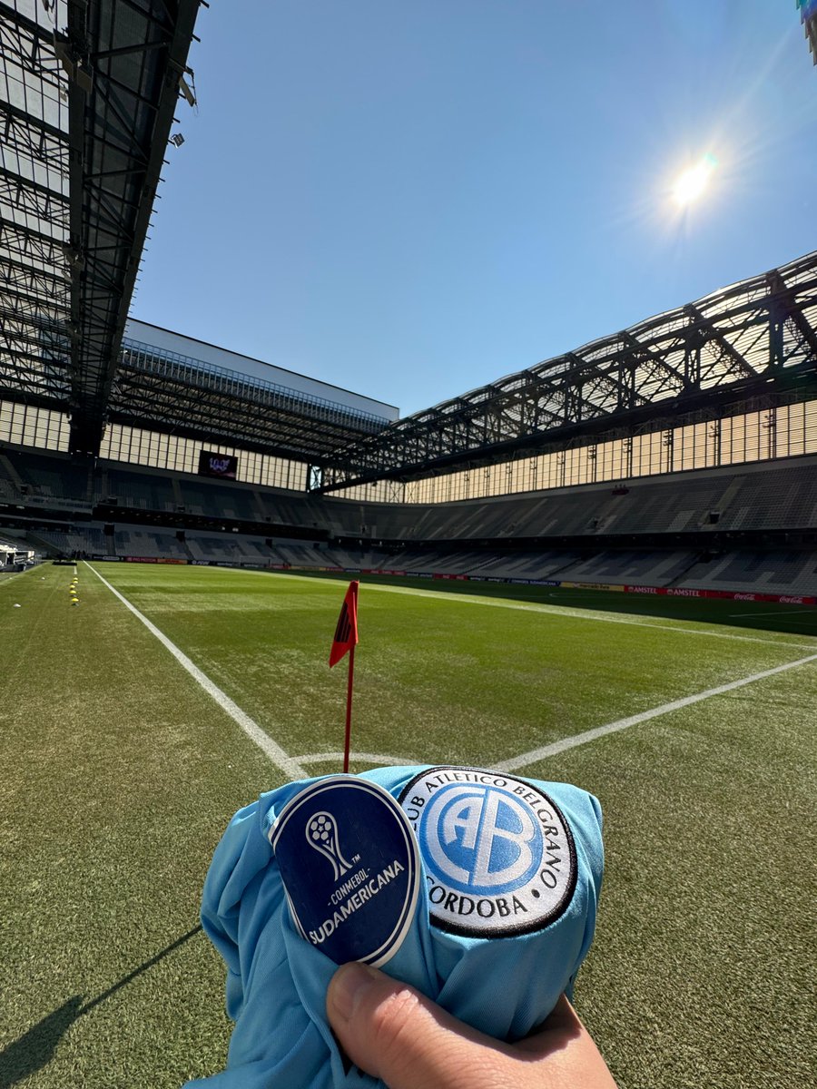 🏴‍☠️ ¡LISTOS! 🌎🏆

🏟️ El Arena da baixada nos espera.

#DaleBelgrano 🩵