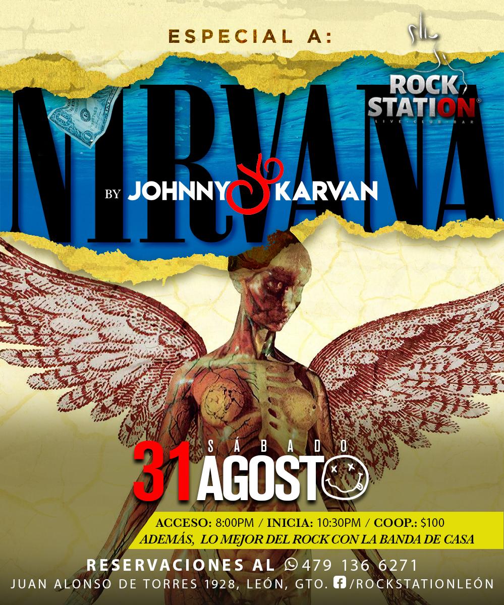 johnnykarvan's tweet photo. Los invito al especial a una de las bandas más iconicas del "GRUNGE" NIRVANA.
ven a revivir los éxitos que marcaron a toda una generacion y más...
"SABADO" 31, y recuerda que después del especial sigue la fiesta en el ROCKSTATION. https://t.co/I77nyfseXI