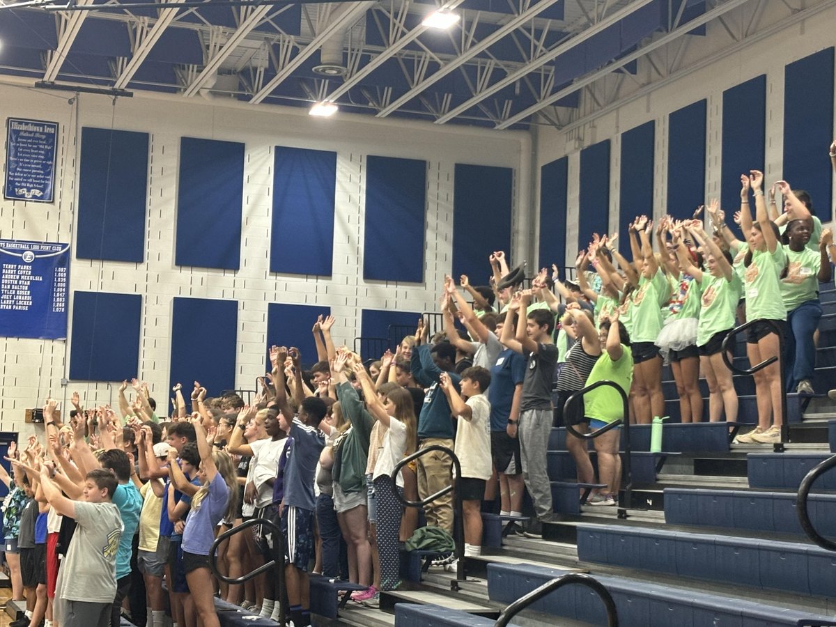 Congrats to our Link Crew leaders and advisors on an extremely fun and positive freshmen orientation day!