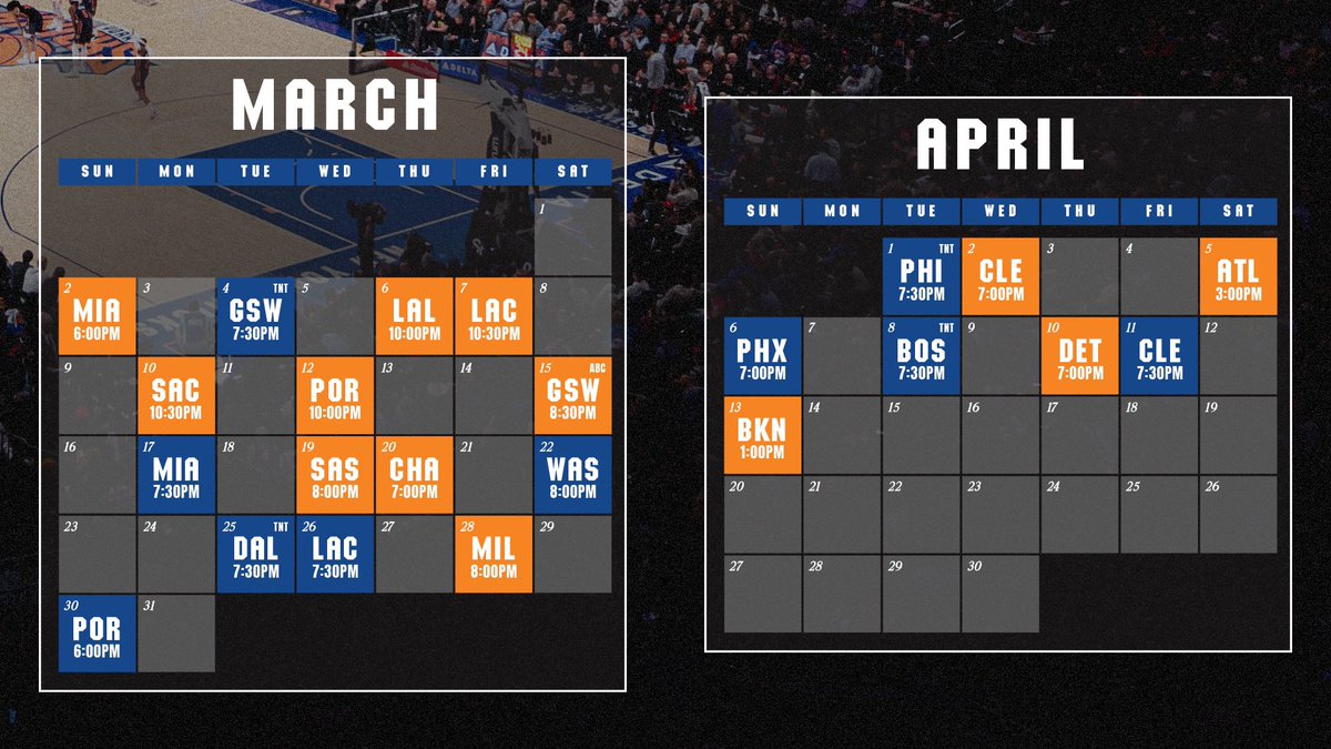 mark your calendars ✍️