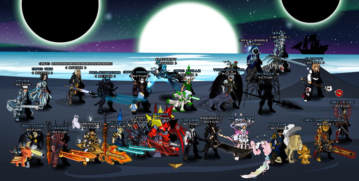 Happy Weekend from Actium Guild 🔥💫