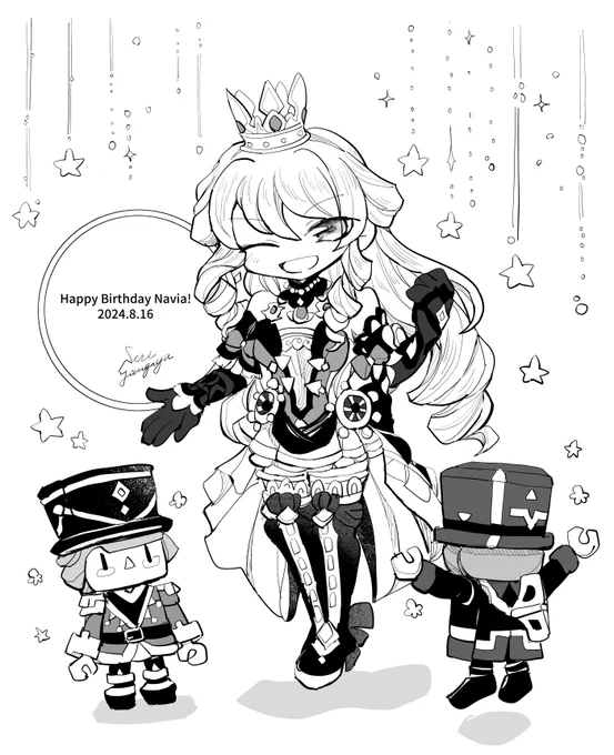 「『ボス』!」
#ナヴィア生誕祭2024 