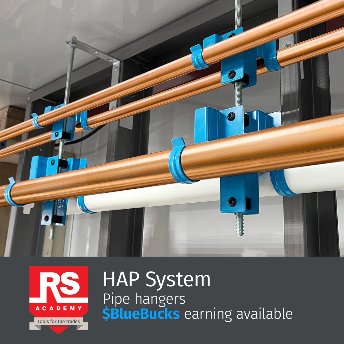 RectorSeal's tweet photo. Earn $BlueBucks with our HAP System Course! Learn how HAP System revolutionizes holding and protecting #pipes in #residential and #commercial #buildings.
>> https://t.co/Erbr3Kg31W
#RectorSealToTheRescue #plumbing #plumber #pvc #plumbinglife #bluebucks https://t.co/7TtbyQADsK