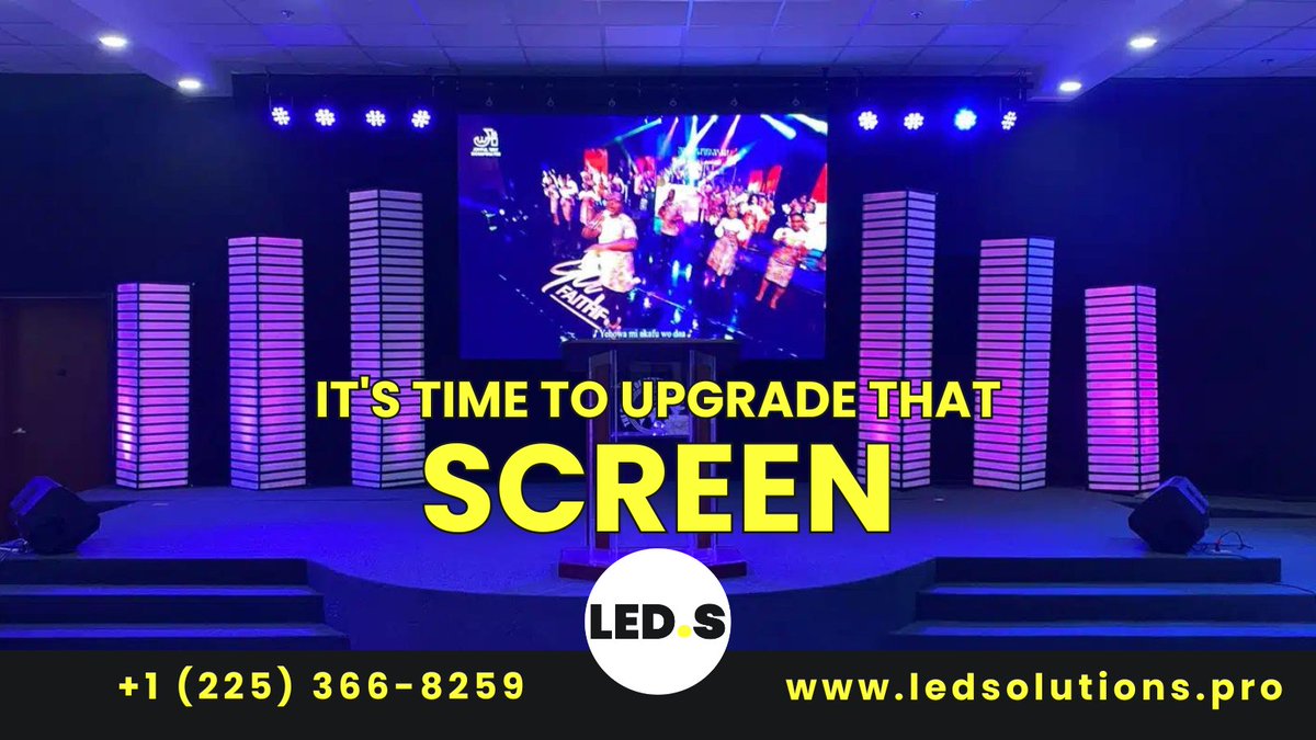 LEDSolutionsPro's tweet image. UPGRADE THAT SCREEN! 🙌 Your audience deserves the best—make the switch to an LED video wall 🔥
📲: +1(225) 366-8259
📩: hello@ledsolutions.pro
#led #leddisplay #ledvideowall #ledwall #ledpanel #videowall #ledscreen #ledscreenrental #rentalled #displaysolutions #pixelwall