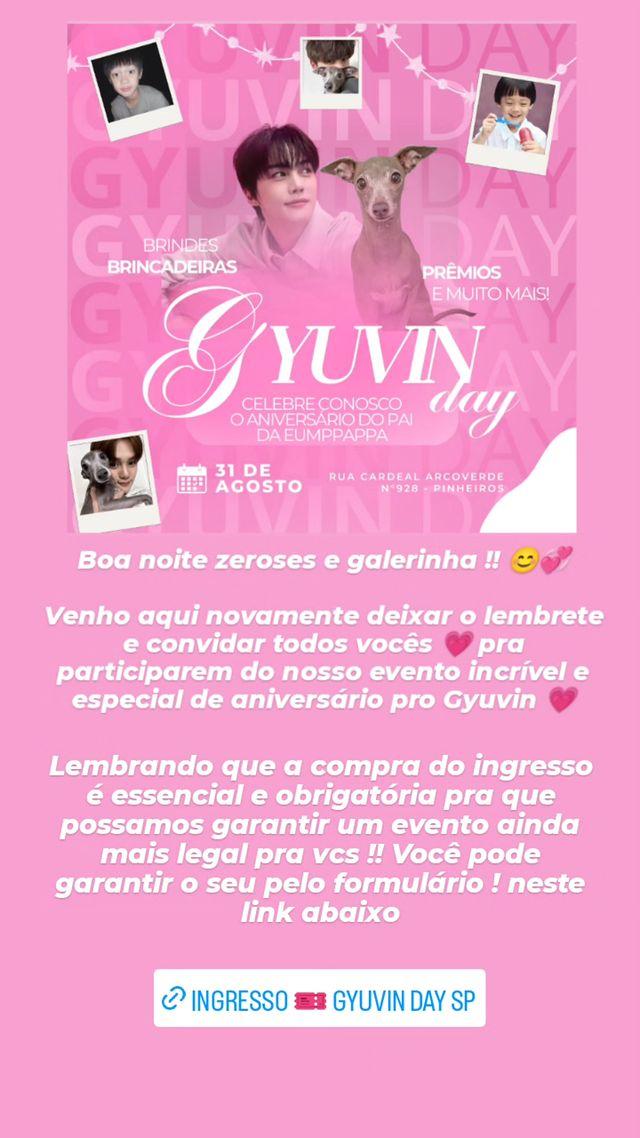 gyuvinyo's tweet photo. pessoal ! não se esqueçam de comprar o ingresso pro evento ! é essencial para que possamos produzir mais coisas especiais pra vocês ! lembrando que o ingresso é obrigatório.

link ingressos: https://t.co/npA9uIbXoT

@busunako_ @uttsunooo @904_STORE @LojaSweetPanda @saltkstore https://t.co/TPGppVDcle