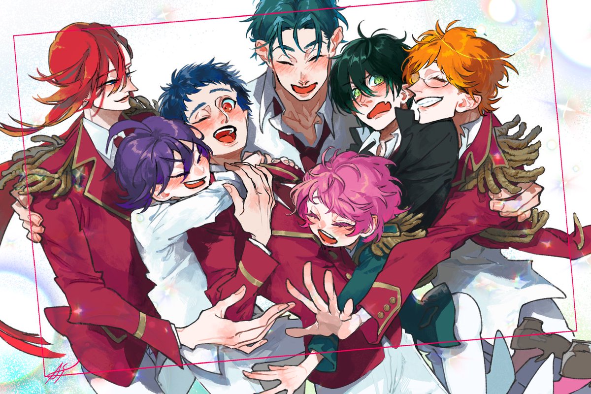 🌈👑━━…‥・　
㊗公開おめでとう！
「KING OF PRISM -Dramatic PRISM.1-」
　　・‥…━━👑🌈
21世紀でも、もっとたくさんハグしよ！
愛してる！