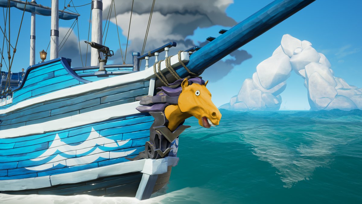 When your figurehead sees you going for the ram strat.