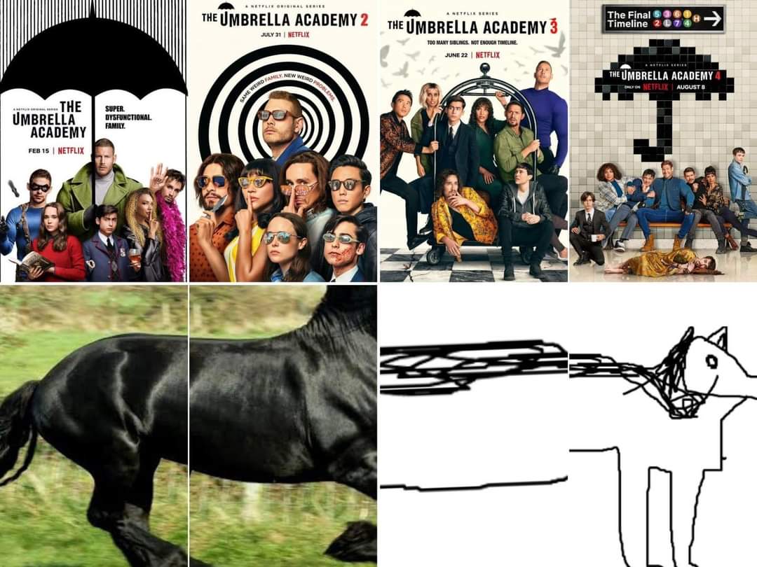 MartinezSLB's tweet photo. @UmbrellaAcad what a disappointment this S4 was. The actors are great! But this writing was not it. Truly the worst. https://t.co/V4KnuiqD1H