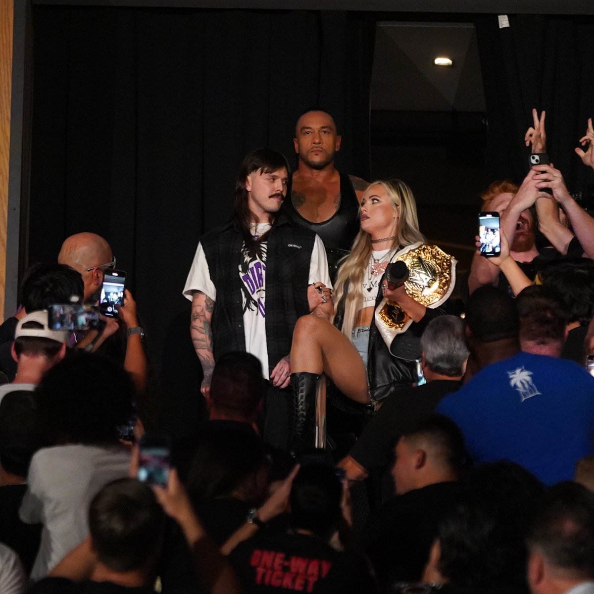 WWE's tweet image. Welp. 😬