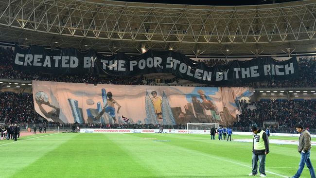 Rod_wrn's tweet photo. Cette image résume tout... Vive le football populaire ! 
#BoycottDAZN https://t.co/aCmRjvR0vR