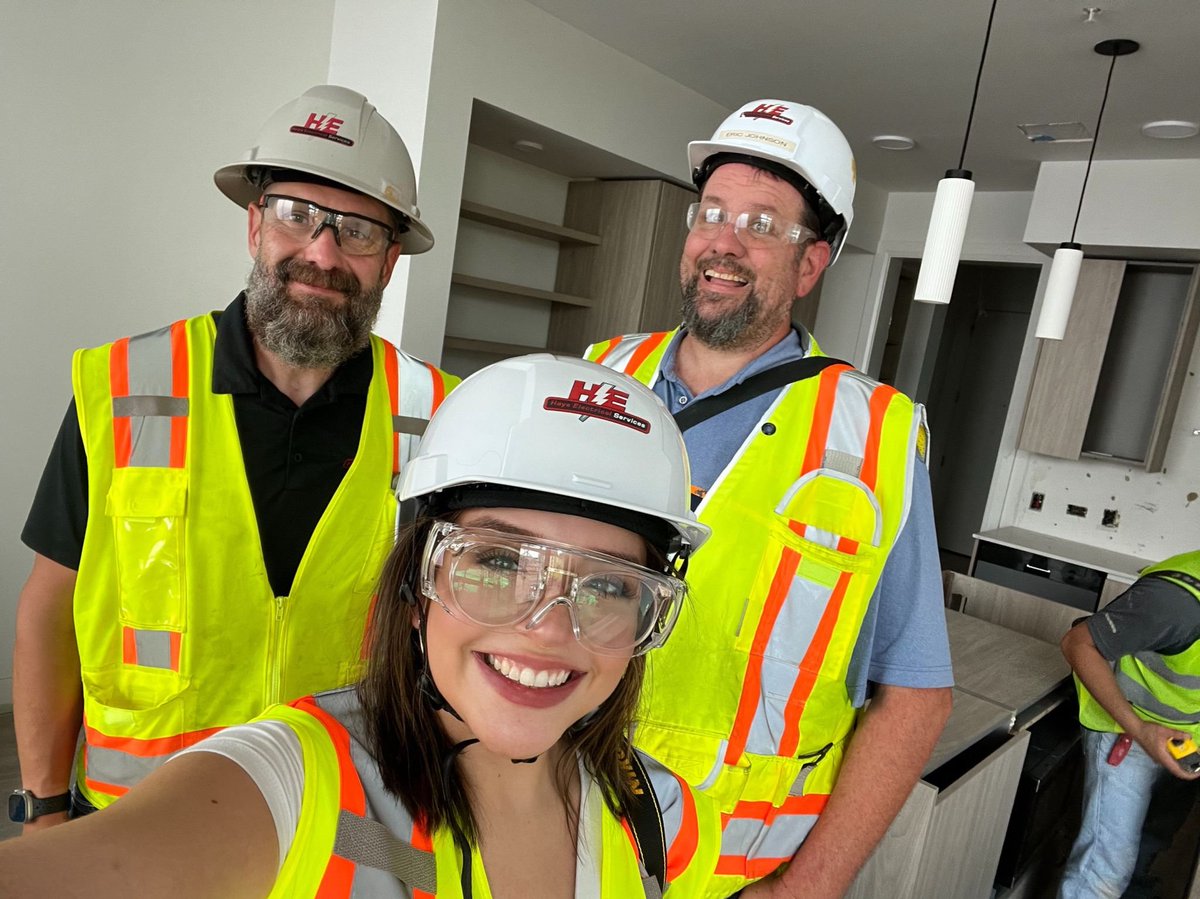 HaysElectrical's tweet photo. Job site visit with some good friends John Marra &amp; Eric Johnson! A behind-the-scenes look at some exciting projects in the works 👀

#HaysElectrical https://t.co/21FRtGFGa4