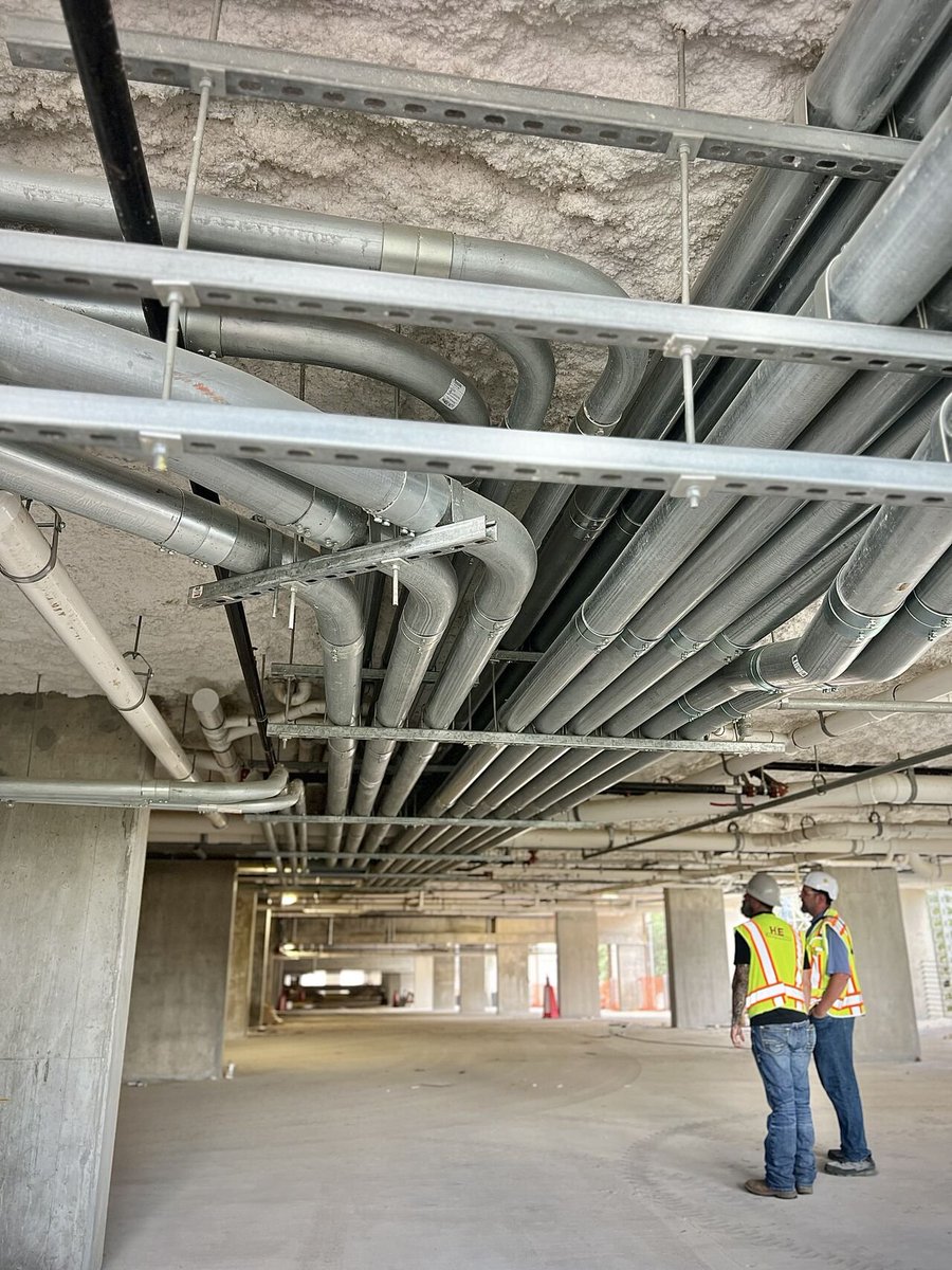 HaysElectrical's tweet photo. Job site visit with some good friends John Marra &amp; Eric Johnson! A behind-the-scenes look at some exciting projects in the works 👀

#HaysElectrical https://t.co/21FRtGFGa4