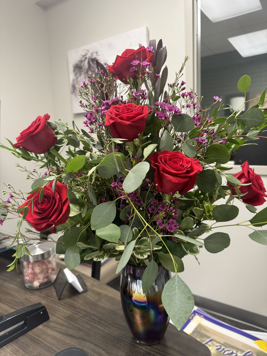 He still sends me flowers at the start of every school year.  Thank you, Russell, for always supporting and encouraging me.  ❤️