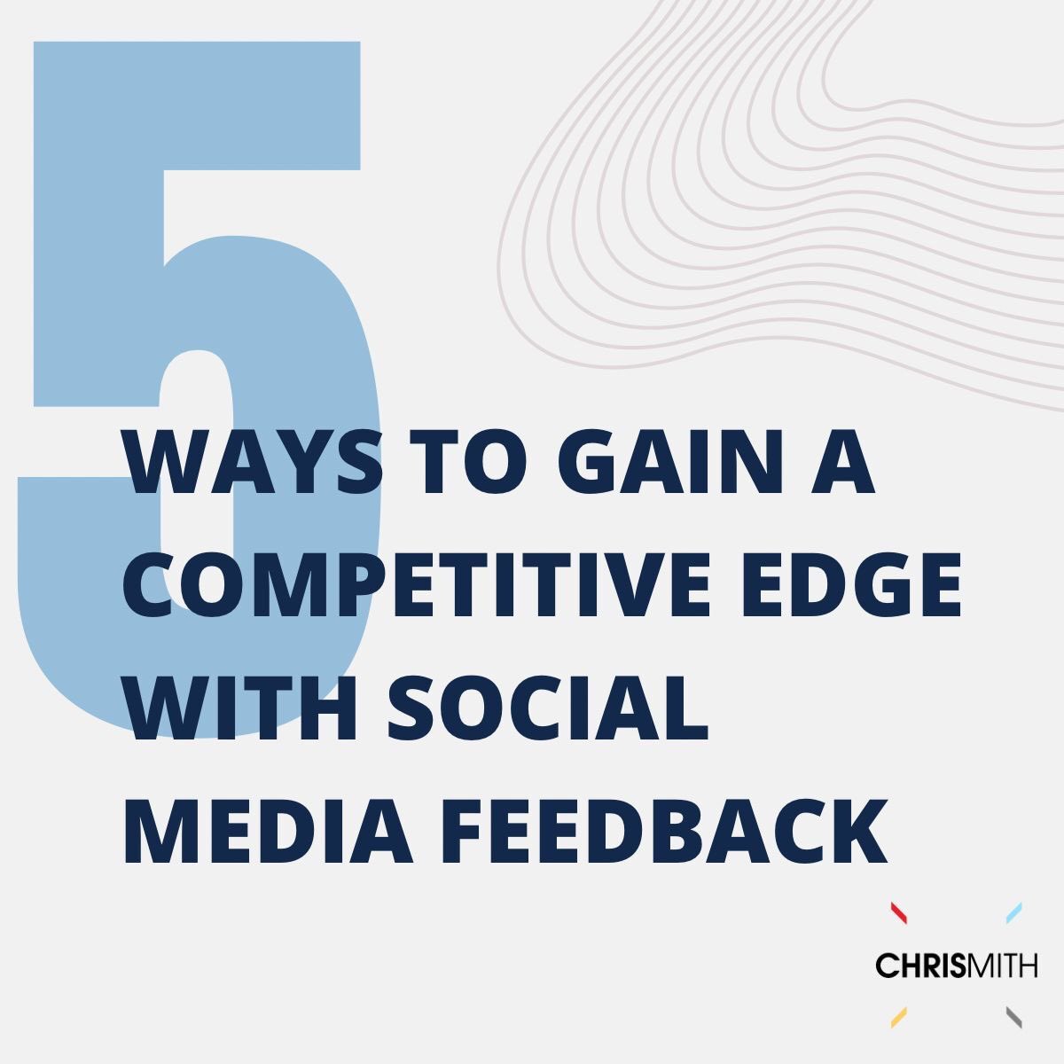 _ChrisSmith's tweet photo. 🚀 Discover the five key strategies for harnessing social media feedback to gain a competitive edge! https://t.co/401v1Rv1c5 #socialmedia #digitalmarketing https://t.co/Y87lym1ggW