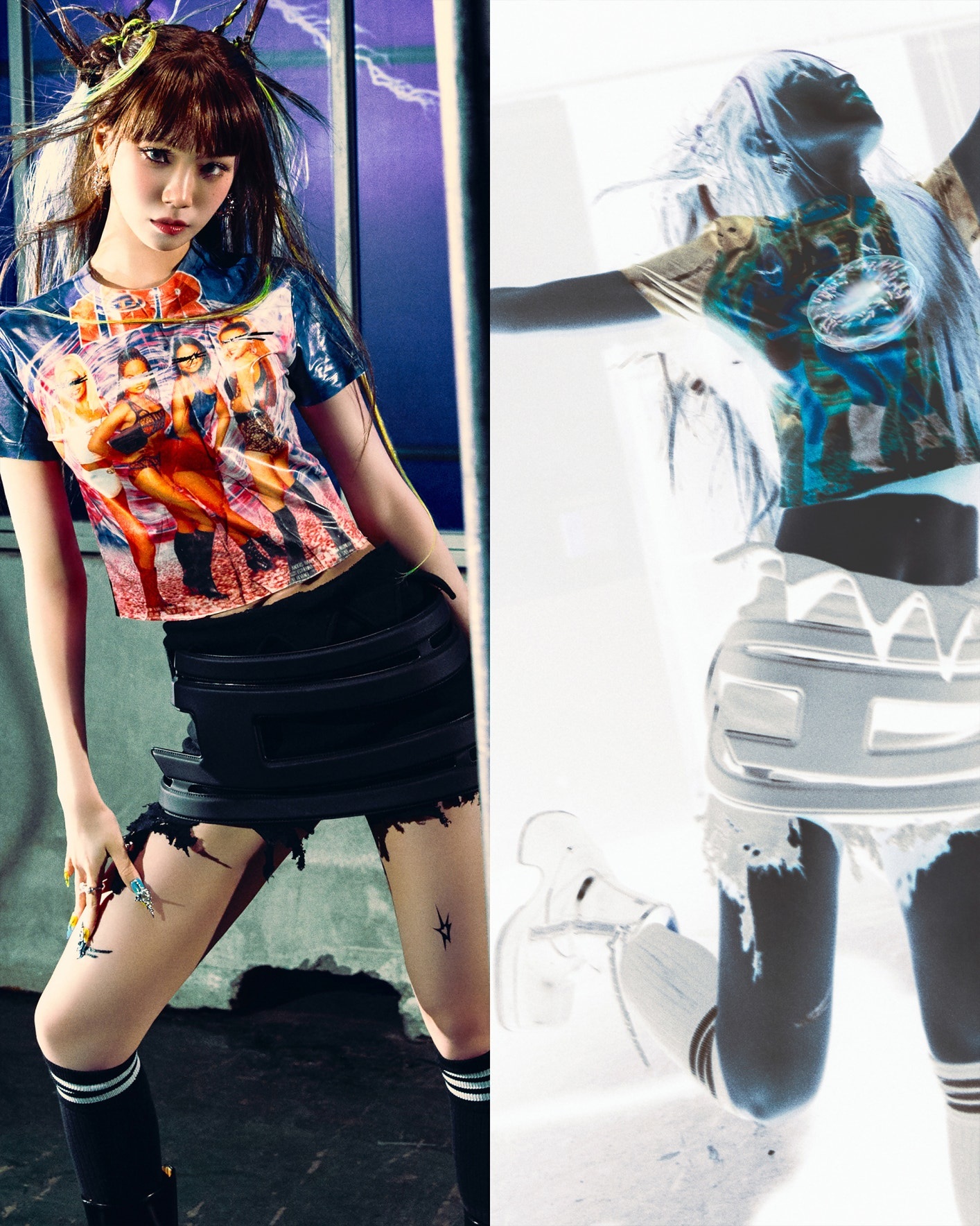 CRAZY THUNDER PARTY A チェウォン 画像・写真 | LE SSERAFIM