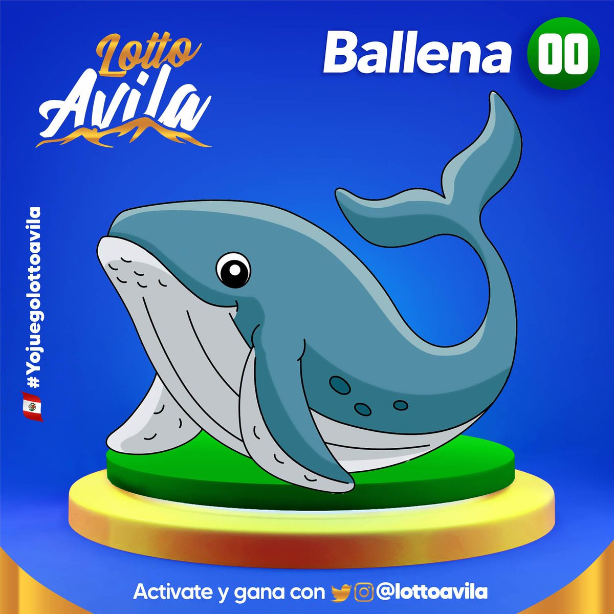 LottoAvila's tweet photo. Resultado Sorteo 
15/08/2024
11:00 AM
00 - BALLENA 
#LottoAvila https://t.co/1tBtfreImQ