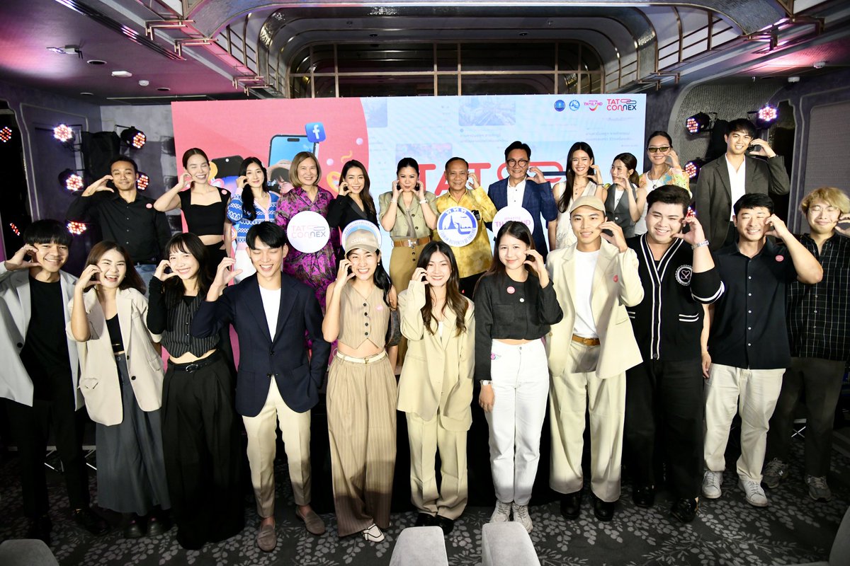 MOTS_Thai's tweet photo. วันที่ 15 สิงหาคม 2567 ดร.เพ็ญพิสุทธิ์ จินตโสภณ เลขานุการรัฐมนตรีว่าการกระทรวงการท่องเที่ยวและกีฬา เข้าร่วมการเสวนา "The Power of Influencer Marketing toward Tourism Industry" ในการเปิดตัวแพลตฟอร์ม TAT Connex https://t.co/oeQBRlpTHv