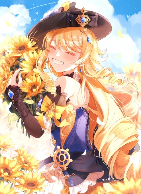 おめでとう!#ナヴィア生誕祭2024 #GenshinImpact #Navia 
