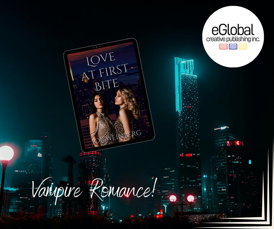 eGlobalCreative's tweet photo. Finish your week off with an amazing Vampire Romance! 📚📖📚

Check out Love at First Bite by Joe Weinberg!

https://t.co/3w16RemgqP

#BooksWorthReading #romancebooks #readersoftwitter #readingcommunity https://t.co/xfWxxiiVI0