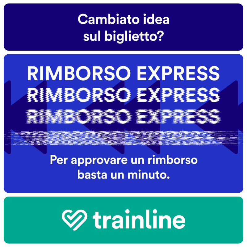 trainline_it's tweet photo. Ben 11 milioni di euro recuperati in un anno! Che rimanga un segreto tra noi e i 190 mila clienti felicemente rimborsati.