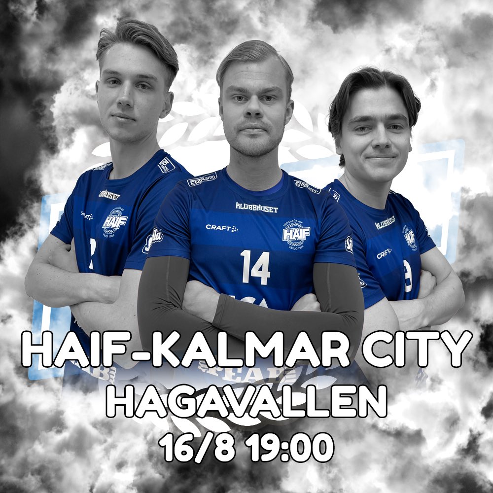 HAIF_herr's tweet photo. Höstens första hemmamatch

HAIF tar emot Kalmar City under fredagskvällen 

https://t.co/ypGr7C2DAa https://t.co/6xabkHSUL2