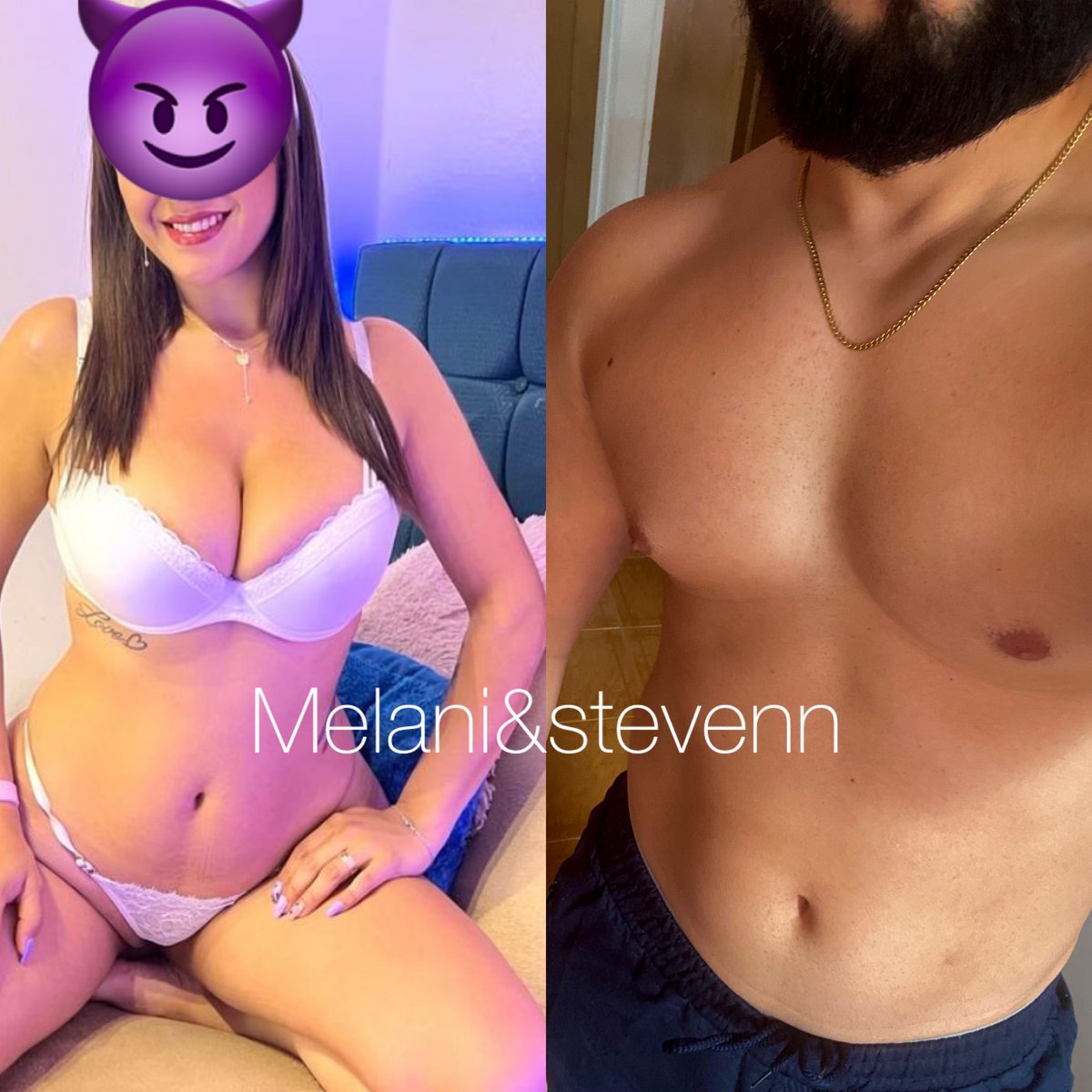 melani&steven tweet media