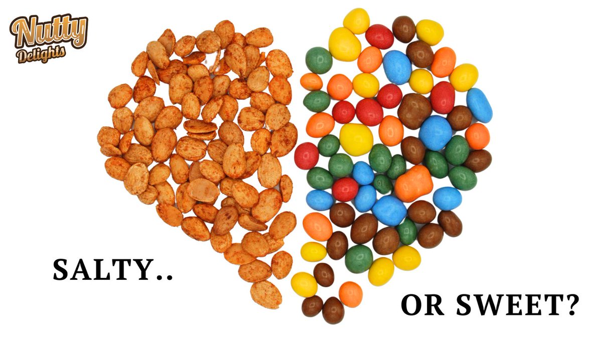 Are you team #salty or team #sweet? Let us know!