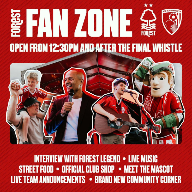 NFFC_Community's tweet photo. 😁 The Forest Fan Zone will be back on Saturday for the Premier League opener against Bournemouth.

Throughout the 24/25 season, you will find us in the new Community Corner. We will have a whole host of activities for the family to enjoy, including plenty of prizes! 🤩

#NFFC
