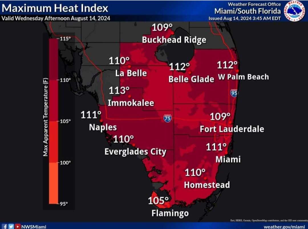 lglisa725's tweet photo. 🥵 warnings issued AGAIN today for FL! Some heat mitigation efforts R offered to those in GenPop, but they R not enuf!  Many housed in CM, confinement and death row DO NOT receive ANY relief from these brutal 🌡s. WE NEED CHANGE NOW! #BEATTHEHEAT @GovRonDeSantis @nytimes @hrw https://t.co/UffJm7LC2o