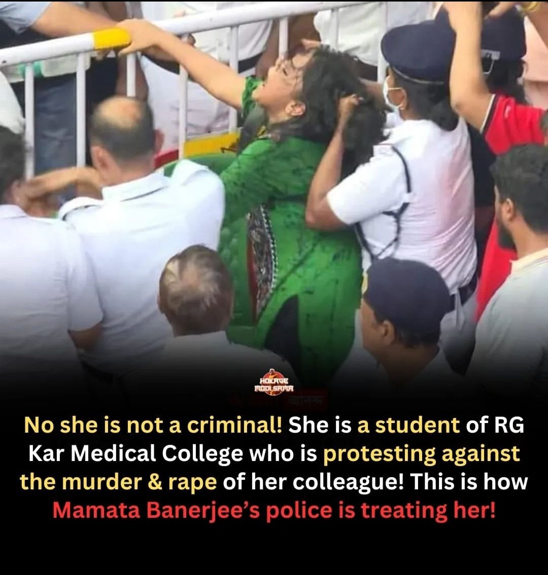 dwivediaryan24's tweet photo. "Jo Bole aur aavaj uthaye usko dabao " This is bloody politics  Please make it trend
Sharam karo 
 #ResignMamta  #justiceformoumitadebnath
#KolkataDoctor #RGKarMedicalcollege https://t.co/0pQrVlS4t7