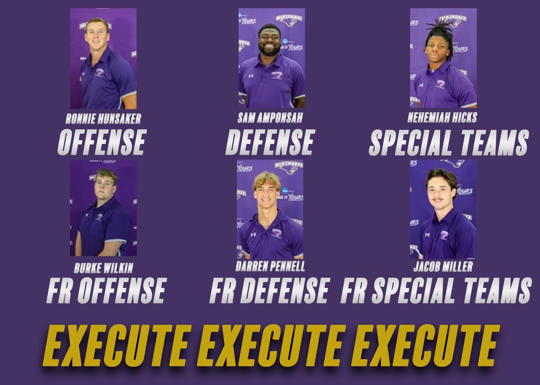 Great WORK on day 3! Shout out to the bearcats and these young gentleman on their player of the day!