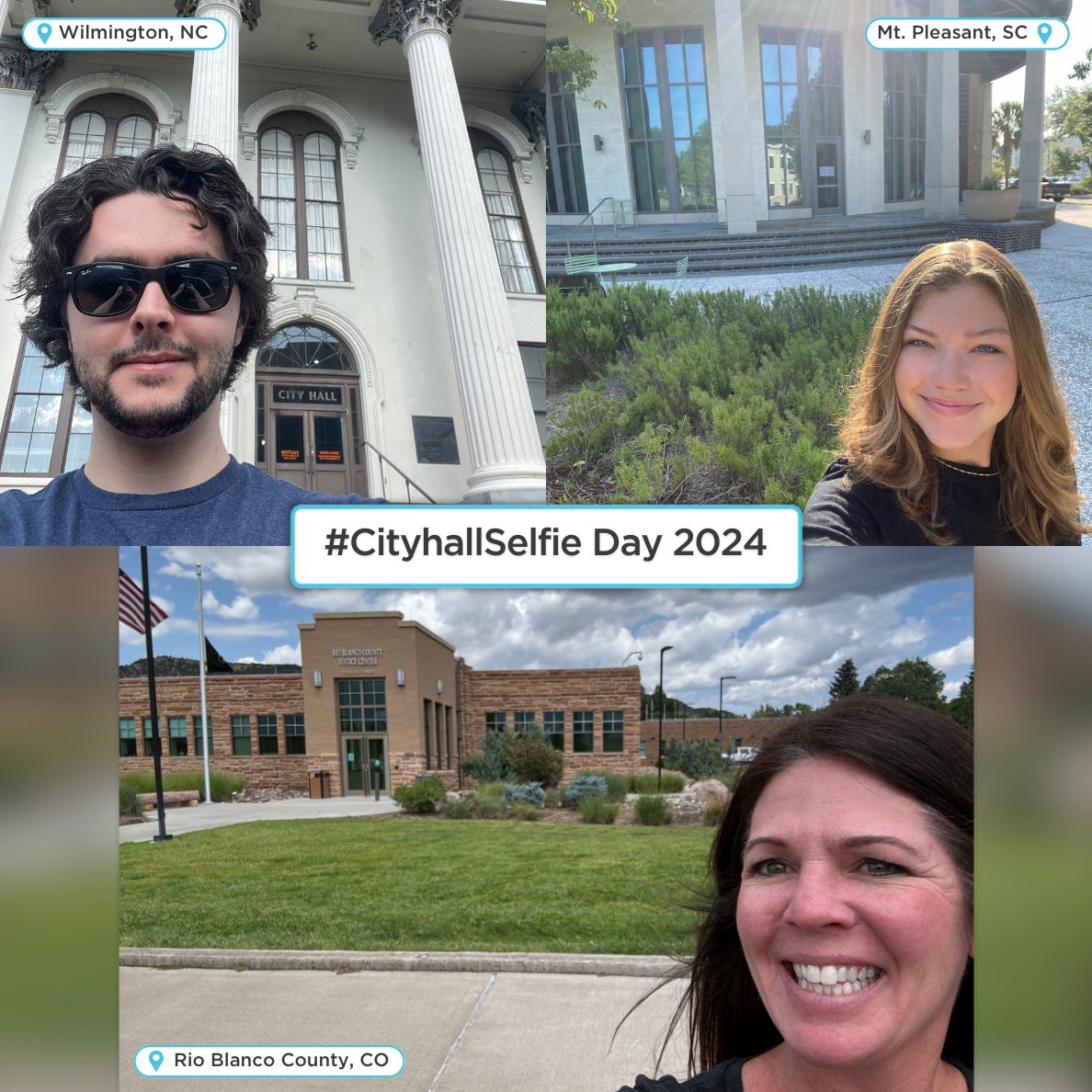 Cheers to #CityHallSelfie Day! Celebrating local government and the public servants who make our communities thrive!

#localgov #GovTech #civictech