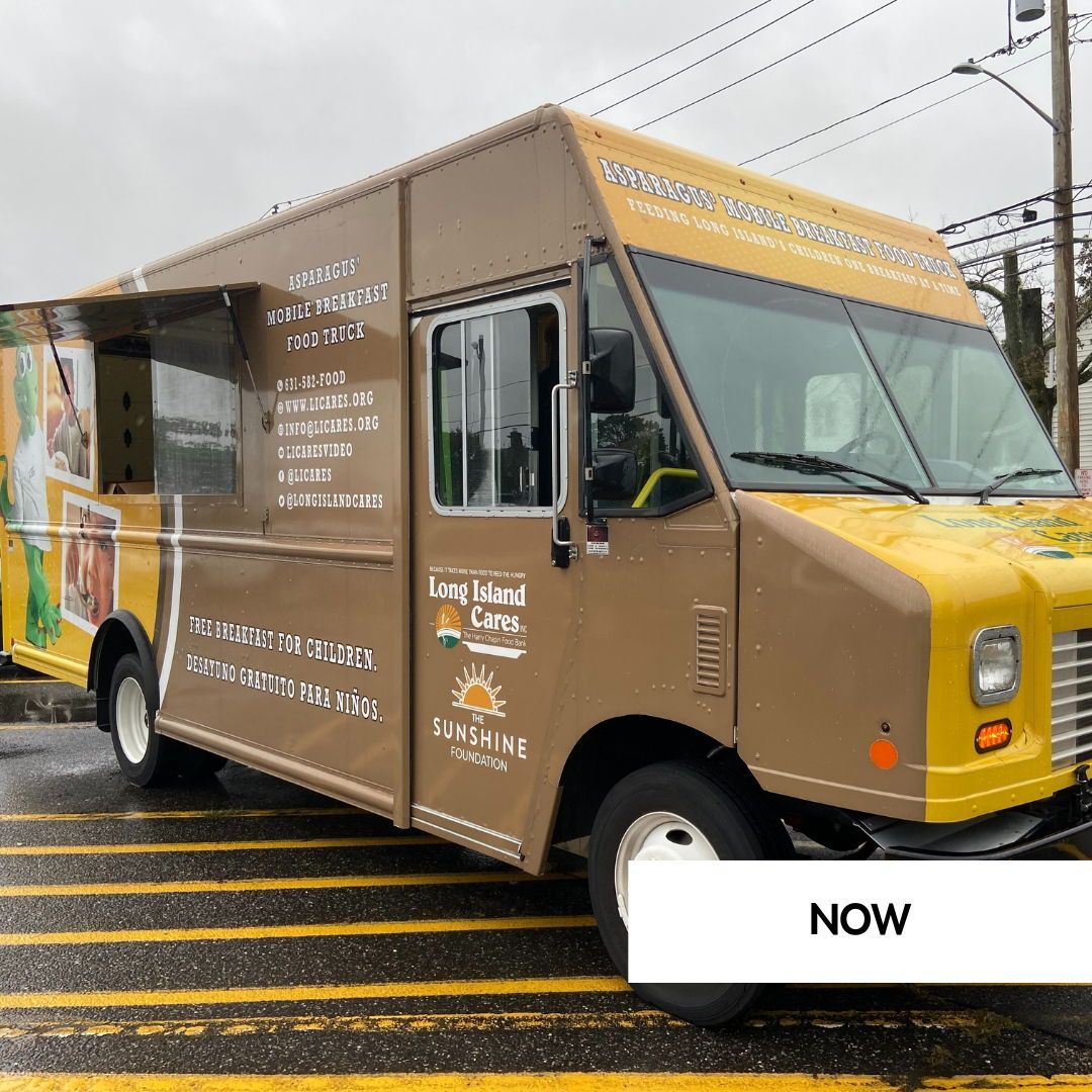 LongIslandCares's tweet photo. πβ¨ #ThrowbackThursday!
Check out our AsparaβGusβ Breakfast Food Truck's evolution! π From our humble start to this fresh new look, weβre still delivering healthy breakfasts to kids & families across Long Island. What do you think? π
#FoodTruck #Breakfast #LICares https://t.co/9Px42pjZ3c