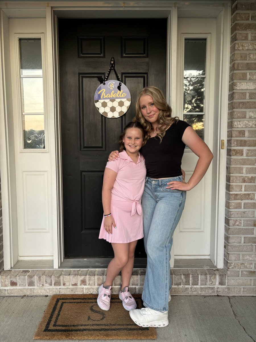 Freshman and fifth grader. Where did the time go? Gosh, we sure are blessed!