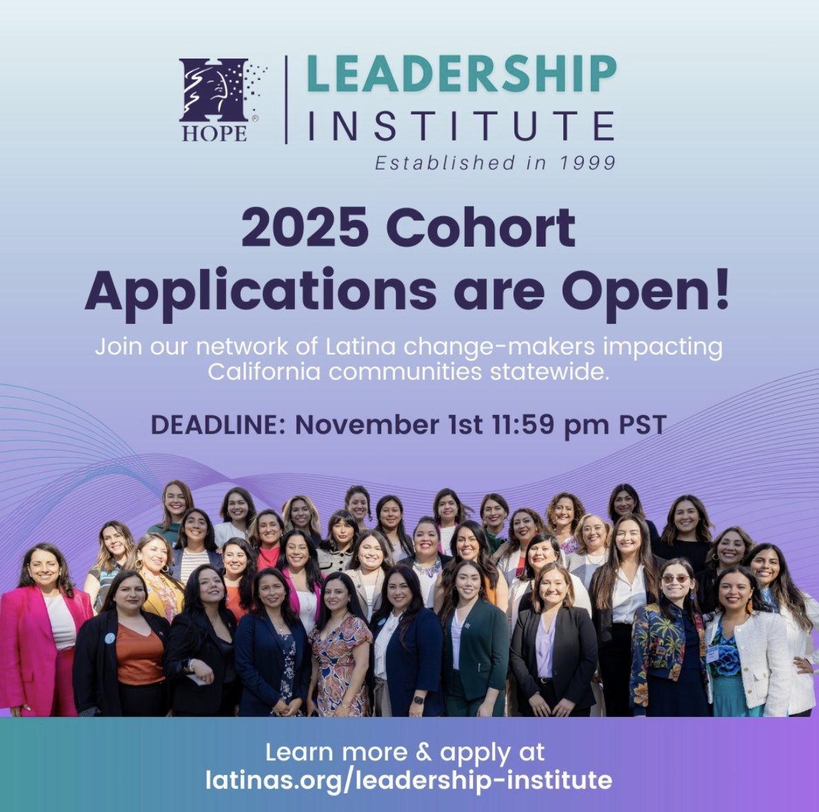 Ready to take your leadership to the next level? Head to <a href="/HOPELatinas/">HOPE</a> to apply for the 2025 HOPE Leadership Institute. #VPEClientLove