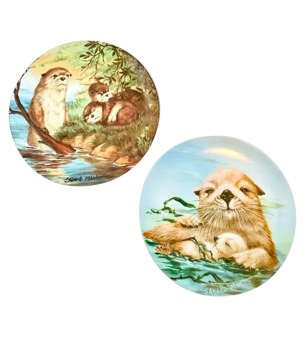 trinketssd's tweet photo. Collector Plate California Sea Otters, River Otters. Animal Wall Art
https://t.co/ciDOthNqSq #RubyLane
#CollectiblePlates #PlateCollector #VintagePlates #RarePlates #DecorativePlates #AnimalPlates #Otter #PlateCollections #PlateEnthusiast https://t.co/ihgfrxQqVs
