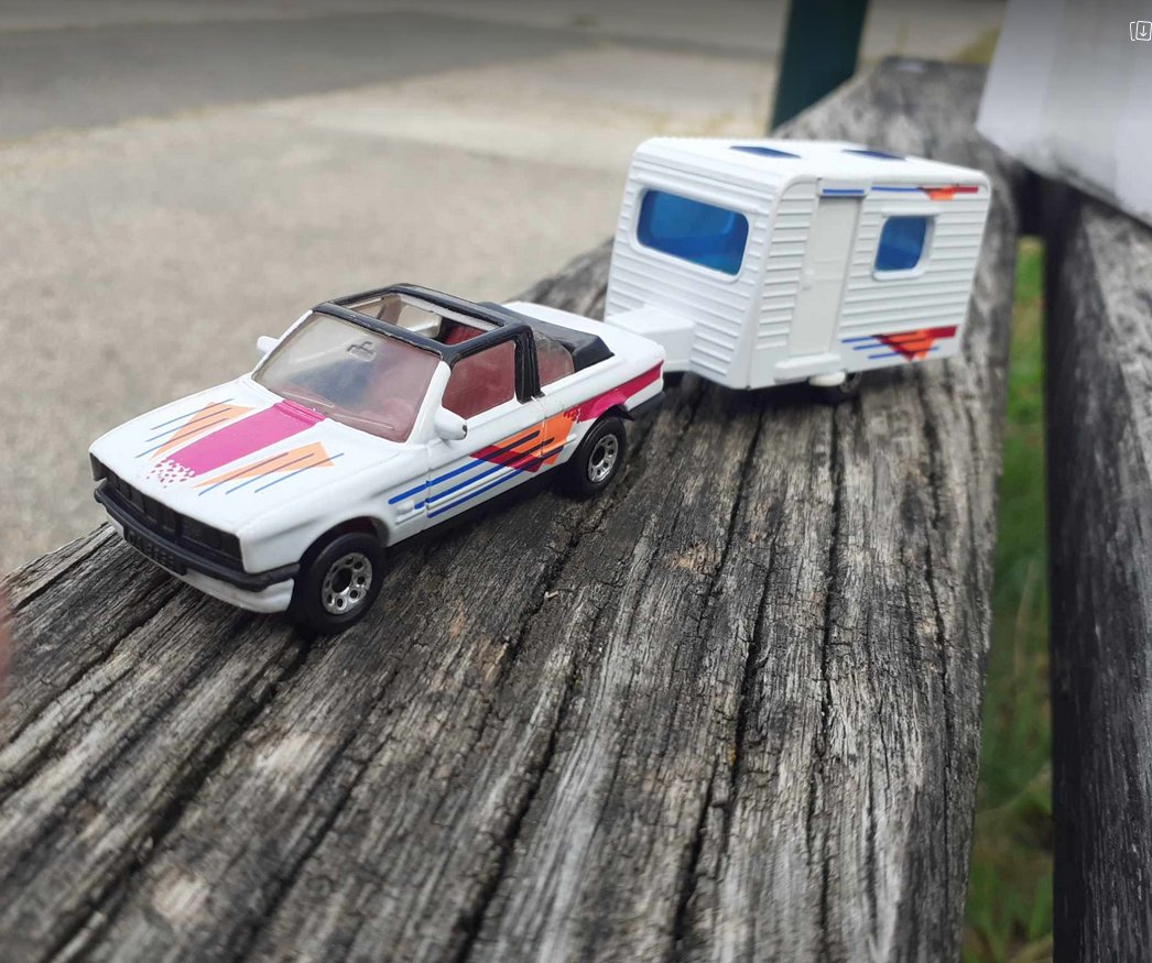 1992Matchbox's tweet photo. Matchbox #matchbox TP-123 #matchboxcars #diecast #diecastcars #bmw323i #convertible #camper #trailer https://t.co/aQnd3QE0Me