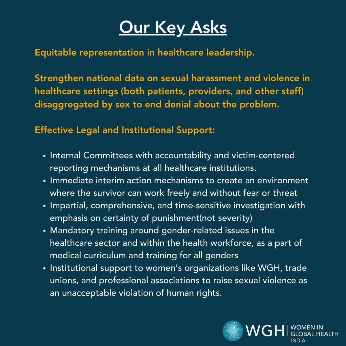 Women in Global Health India tweet media