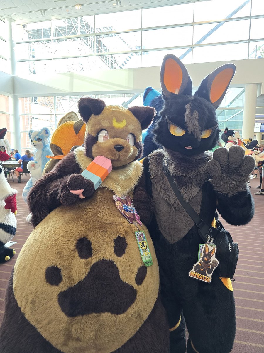 runasu's tweet photo. Thank you for the picture. 
It's cute. 
#Anthrocon2024
#FursuitFriday https://t.co/WhoL7vRItW