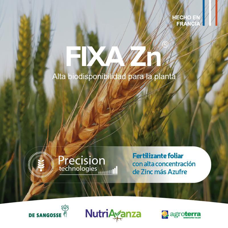 NutriAvanza (@nutriavanza) on Twitter photo #FIXAZn🇫🇷 es el fertilizante foliar con quelato orgánico más concentrado del mercado.
#Zinc #Trigo #Cebada #Colza
#Nutriavanza <a href="/agroterrauy/">agroterrauy</a> 🇺🇾 #FIXAZn🇫🇷 es el fertilizante foliar con quelato orgánico más concentrado del mercado.
#Zinc #Trigo #Cebada #Colza
#Nutriavanza <a href="/agroterrauy/">agroterrauy</a> 🇺🇾
