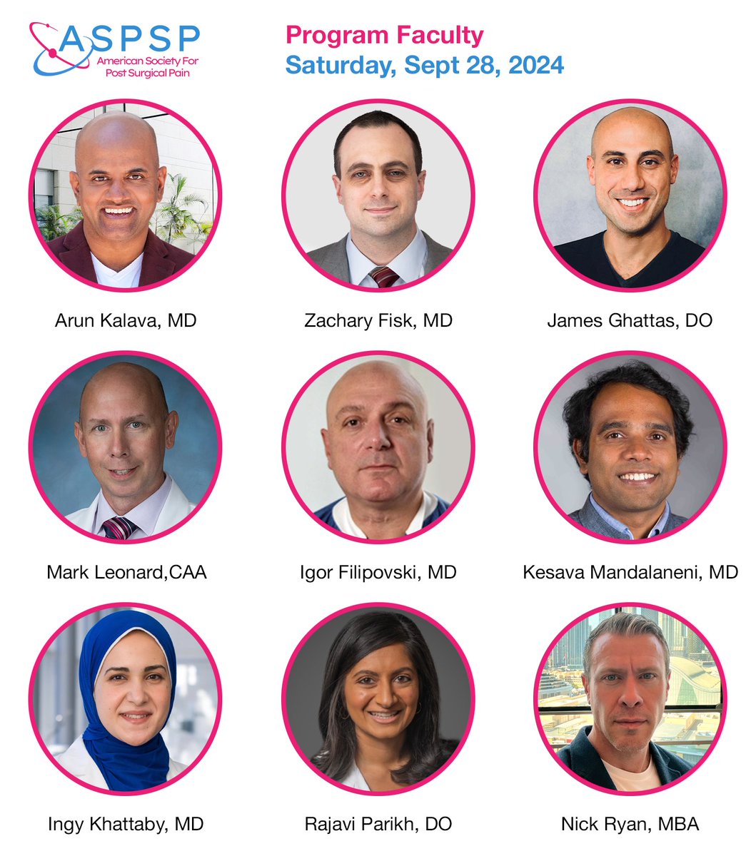 American Society for Post Surgical Pain tweet media